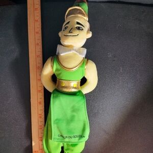 Green Cirque Du Soleil Acrobat Stuffed Toy